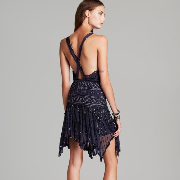 ⛔ SOLD⛔ Free People Ode To Tea Beaded Embellished - Picture 4 of 4